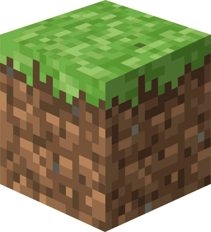 minecraft block logo